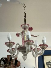 Murano style chandelier for sale  ROCHESTER