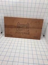 Painel caixa de vinho madeira Leoville Poyferre 1986 cabide de parede artesanato Bariana  comprar usado  Enviando para Brazil