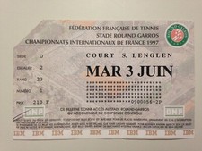 Ticket roland garros d'occasion  La Séguinière