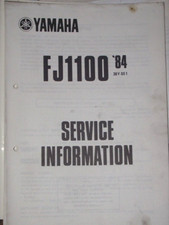 Yamaha fj1100 service for sale  ASHFORD