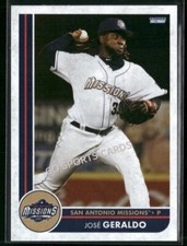 2025 San Antonio Missions Jose Geraldo RC Rookie Padres Minor League DR comprar usado  Enviando para Brazil