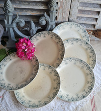 Anciennes assiettes plates d'occasion  Le Poinçonnet