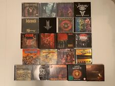  Metal 22 CD Lot  CoF, Kreator, Bolt Thrower,  Venom, Motorhead & More Like New, usado comprar usado  Enviando para Brazil