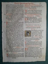 Pagina messale cattolico usato  Lecco