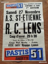 Affiche match etienne d'occasion  Valenciennes