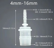 4mm 16mm schlauchadapter gebraucht kaufen  Reutlingen