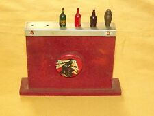 MINI GARRAFA DE LICOR VINTAGE MONTREAL QUE CANADÁ LEMBRANÇA DISPLAY INDIANO comprar usado  Enviando para Brazil