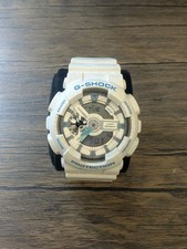 Usado, Relógio masculino Casio G-Shock Marine GA110MW-7A quartzo digital branco nova bateria comprar usado  Enviando para Brazil