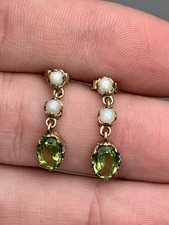 peridot earrings for sale  BRIGHTON