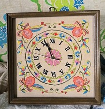 Vtg crewel embroidered for sale  Alpha