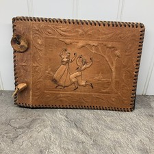 Vintage leather bound for sale  NESTON