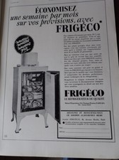 Réfrigérateur frigeco cafe d'occasion  Saint-Nazaire