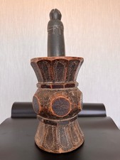 Argamassa e argamassa de madeira antiga do período otomano, corpo de madeira e argamassa de mármore comprar usado  Enviando para Brazil
