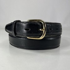 Cinto de couro preto Michaels Mirage of Oregon - Feito nos EUA - Tamanho 38 comprar usado  Enviando para Brazil