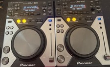 Par de Pioneer CDJ-400 DJ Digital USB MP3 CD Player Deck Toca-discos Usado Testado comprar usado  Enviando para Brazil