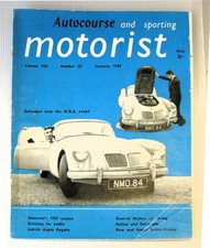 Autocourse jan 1958 for sale  LEICESTER
