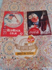 Advertising metal signs for sale  OLDBURY