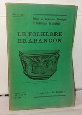 Folklore brabançon n102 d'occasion Folklore brabançon n102 d'occasion  Bazouges-la-Pérouse