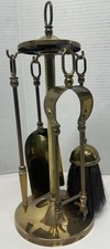 Vintage brass fireplace for sale  Port Huron