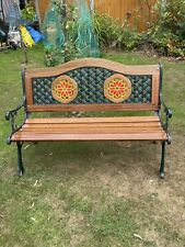 Cast iron bench for sale  HORNCHURCH