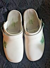 Weiße clogs leder gebraucht kaufen  Gelsenkirchen