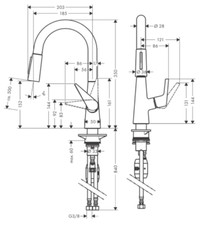 Hansgrohe talis 160 gebraucht kaufen  Neunkirchen