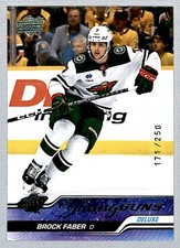 Brock Faber 2023-24 Upper Deck Deluxe Young Guns Rookie /250 #215 Minnesota Wild comprar usado  Enviando para Brazil