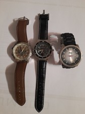 Lot montres hommes d'occasion  Raucourt-et-Flaba