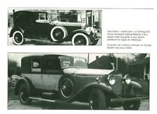 Publicité ancienne automobile d'occasion  France