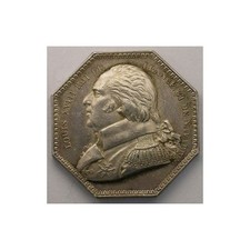 Jeton octogonal argent d'occasion  France