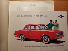 Glas 1204 prospekt gebraucht kaufen  Detmold