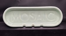 Usado, Cinzeiro Mosaic Tile Company cor verde perfeito 8 1/2” de comprimento comprar usado  Enviando para Brazil