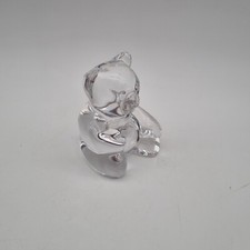 Small glass teddy for sale  COLCHESTER