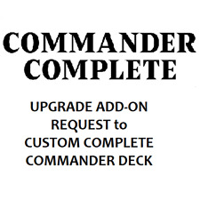 Usado, ADD-ON de atualização para Complete Custom Commander Deck EDH Magic: the Gathering MTG comprar usado  Enviando para Brazil