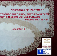 Striscie lino pizzo usato  Novoli