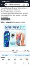 Akusoli akupressur schuheinlag gebraucht kaufen Akusoli akupressur schuheinlag gebraucht kaufen  Düsseldorf