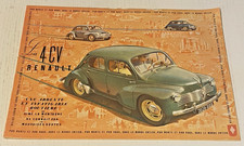 Brochure renault 4cv d'occasion  Quarré-les-Tombes