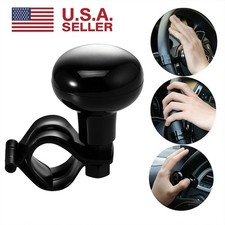 Botão de suicídio preto automático resistente volante de carro alça giratória universal comprar usado  Enviando para Brazil
