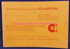 Curta gebrauchsanweisung reche gebraucht kaufen  Dissen am Teutoburger Wald