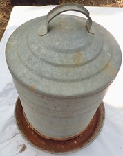 Vintage galvanized tin for sale  Elkins
