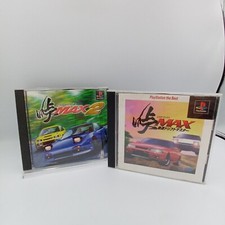 Touve Max Saisoku Drift Master 1 e 2 Conjunto PS1 PlayStation 1 Japonês CIB Completo comprar usado  Enviando para Brazil