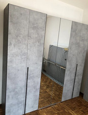 Armadio grigio specchio usato  Brescia