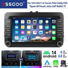 Android autoradio carplay usato  Italia