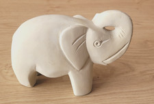 Statuette éléphant pierre d'occasion  Nogent