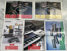 Folhetos vintage de sintetizador Roland comprar usado  Enviando para Brazil