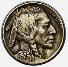 1926 buffalo nickel d'occasion  Expédié en Belgium
