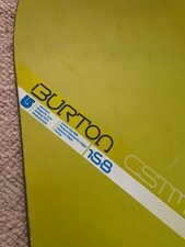 Burton custom snowboard for sale  SOUTHAMPTON