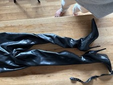 Latex stiefelhose grösse gebraucht kaufen  Frankfurt am Main