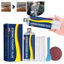Cola de fundição forte, cola de reparo de metal industrial, cola de fundição solda resistente comprar usado  Enviando para Brazil