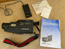 Sony ccd f500e for sale  VIRGINIA WATER